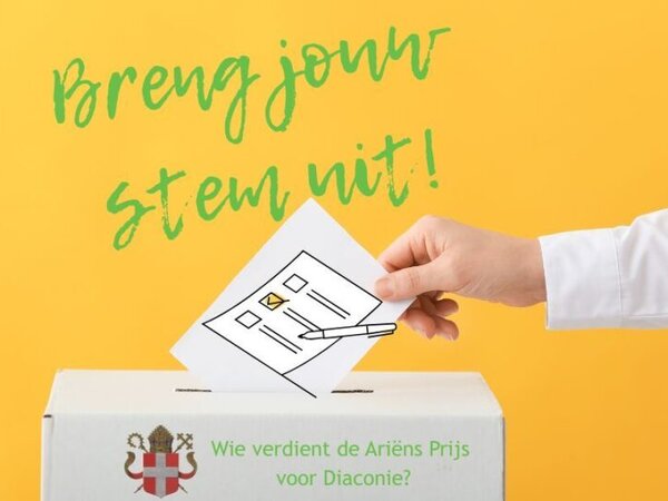 Breng je stem uit voor Ariëns Prijs voor Diaconie